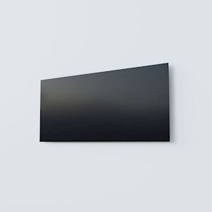  Diffuseur de soufflage CONFORTBLACK pour plénum de 600x200 mm - 400x400px